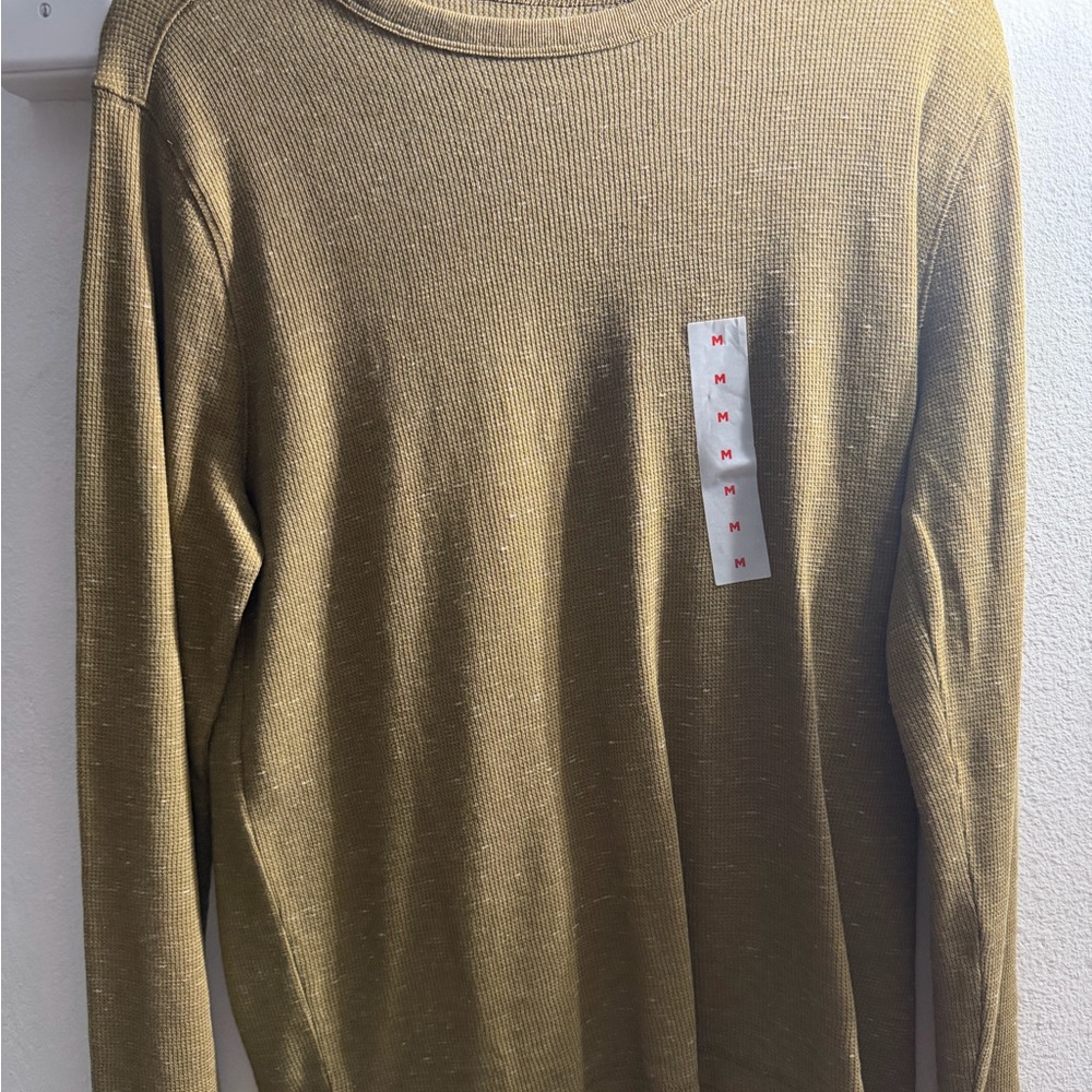 Old Navy Mustard Yellow Men Sweater
